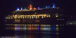 ID 14621 QUEEN MARY 2 (2003/148528gt/IMO 9241061) - the world's last true ocean liner (NOT a cruiseship) QUEEN MARY 2, long before first light, arrives into Auckland for the first time in ten years. She spent...